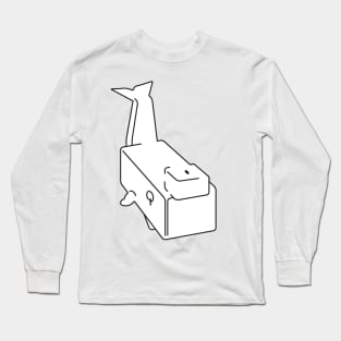 Moby Dick Cubed Long Sleeve T-Shirt